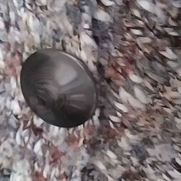 One A Earthy Asymmetrical Split Turtleneck Nubby Knit Sweater - Picture 9 of 16